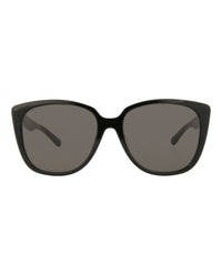 Balenciaga Womens Square/Rectangle Black Black Grey Fashion Designer Eyewear