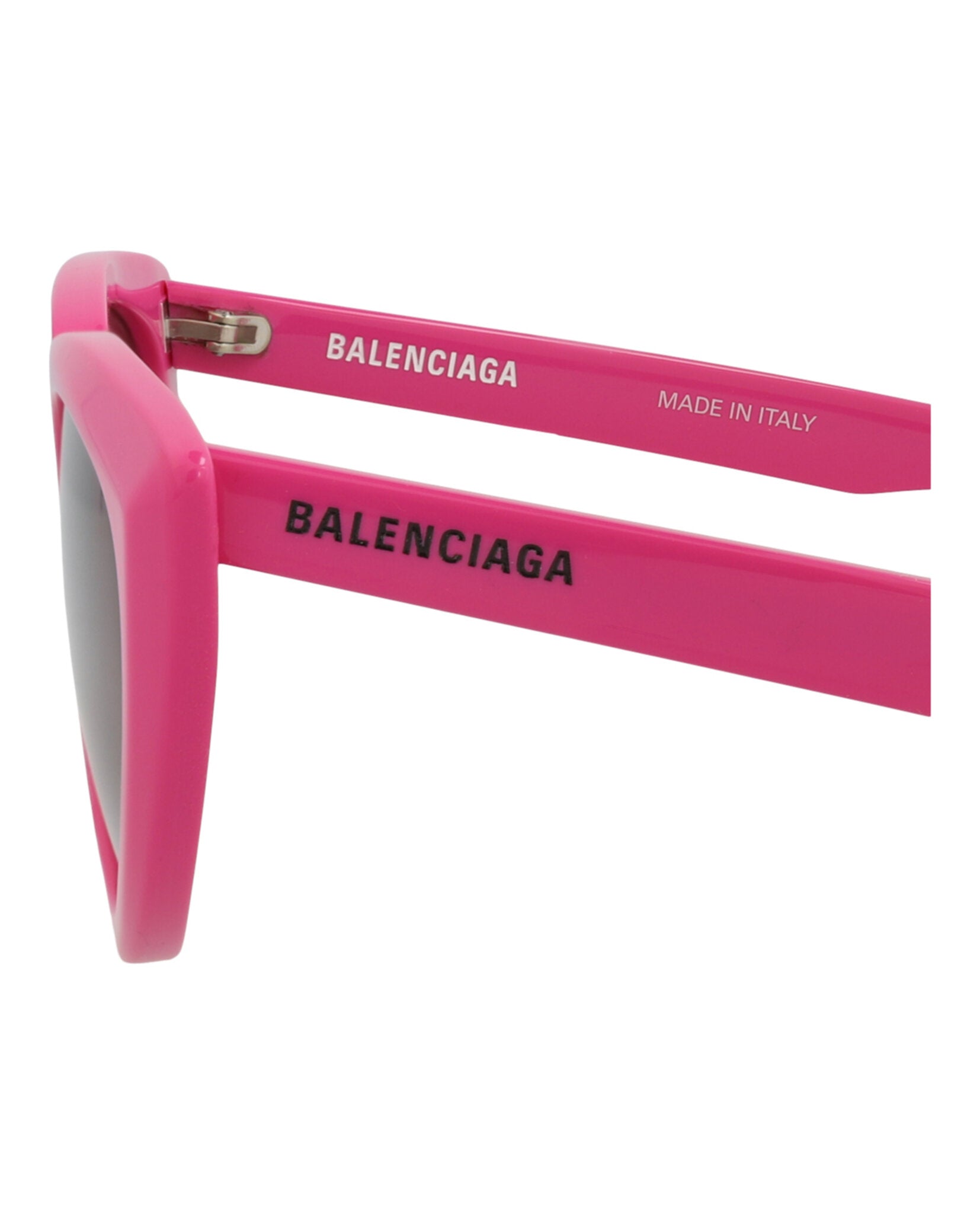 Balenciaga Balenciaga Womens Cat Eye Fuchsia Fuchsia Brown Fashion Designer Eyewear