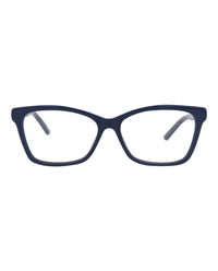Balenciaga Womens Square/Rectangle Blue Blue Transparent Fashion Designer Eyewear