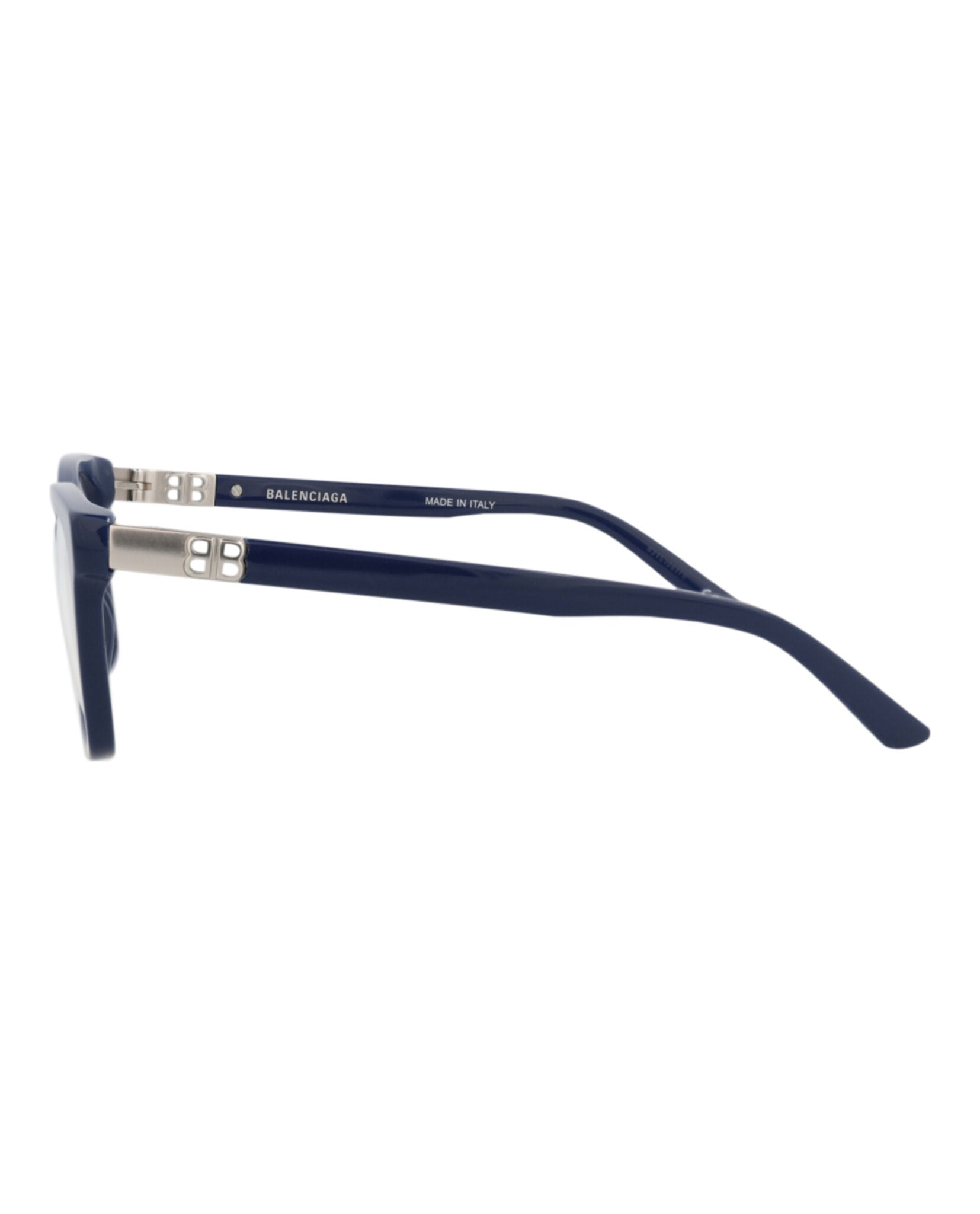 Balenciaga Womens Square/Rectangle Blue Blue Transparent Fashion Designer Eyewear