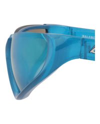 Balenciaga Unisex Shield/Wrap Light Blue Light Blue Green Fashion Designer Eyewear