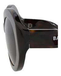 Balenciaga Womens Round/Oval Havana Havana Green Fashion Designer Eyewear