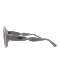 Balenciaga Balenciaga Womens Round/Oval Grey Grey Grey Fashion Designer Eyewear