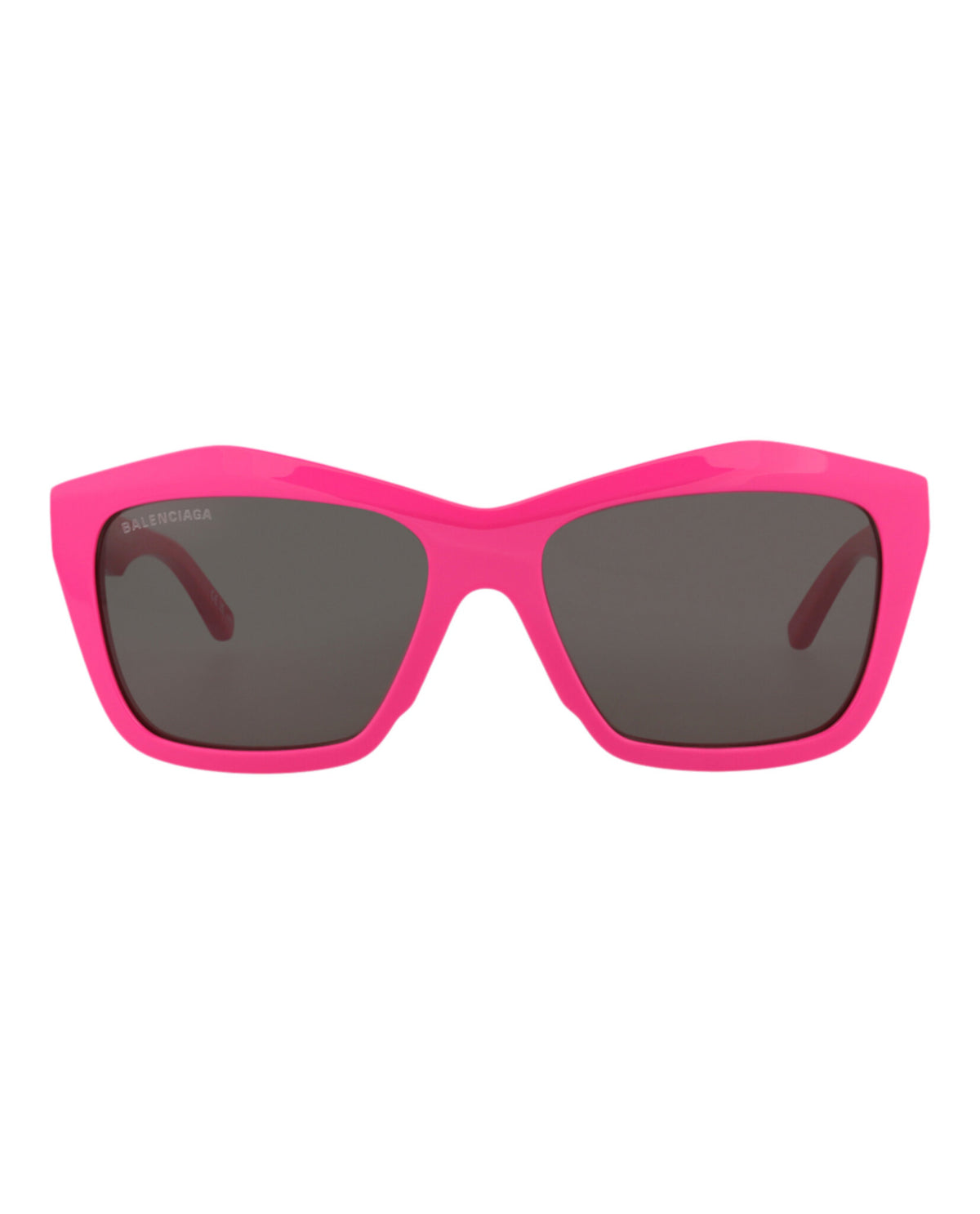 Balenciaga Womens Square/Rectangle Fuchsia Fuchsia Grey Fashion Designer Eyewear