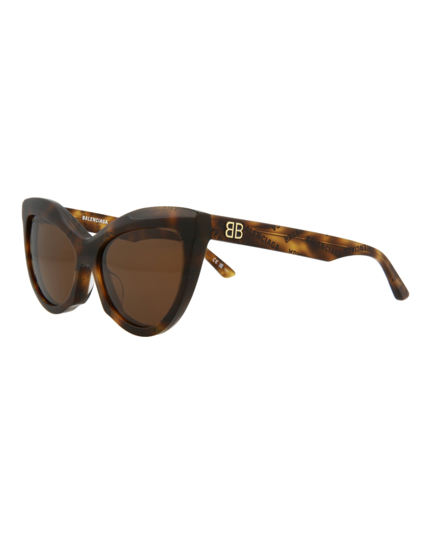 Balenciaga Balenciaga Womens Cat Eye Havana Havana Brown Fashion Designer Eyewear