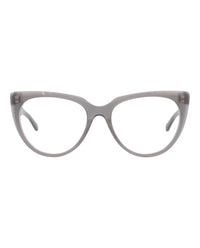 Balenciaga Womens Cat Eye Grey Grey Transparent Fashion Designer Eyewear