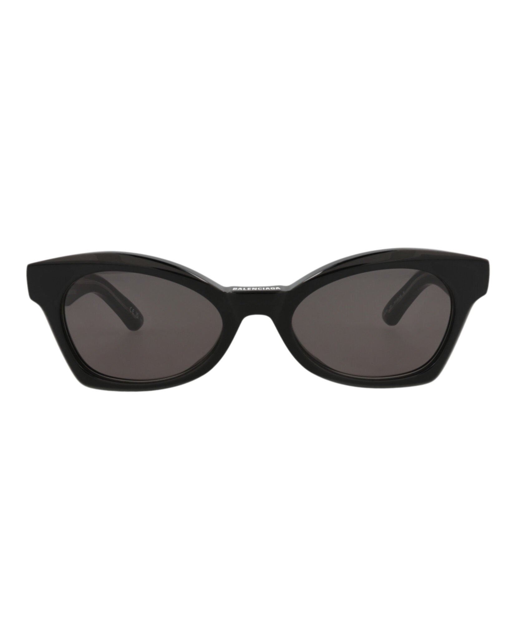 Balenciaga Balenciaga Womens Cat Eye Black Black Grey Fashion Designer Eyewear