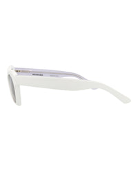 Balenciaga Balenciaga Womens Cat Eye White White Grey Fashion Designer Eyewear