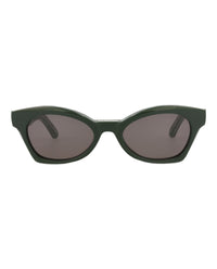 Balenciaga Womens Cat Eye Green Green Grey Fashion Designer Eyewear