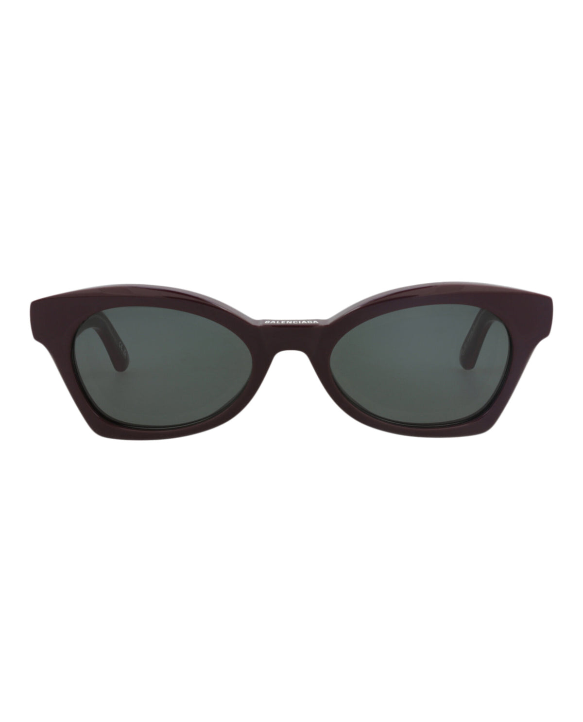 Balenciaga Balenciaga Womens Cat Eye Violet Violet Green Fashion Designer Eyewear