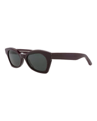 Balenciaga Balenciaga Womens Cat Eye Violet Violet Green Fashion Designer Eyewear