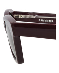 Balenciaga Balenciaga Womens Cat Eye Violet Violet Green Fashion Designer Eyewear
