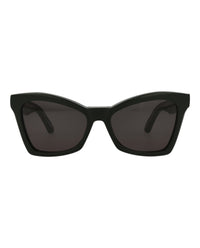 Balenciaga Balenciaga Womens Cat Eye Green Green Grey Fashion Designer Eyewear