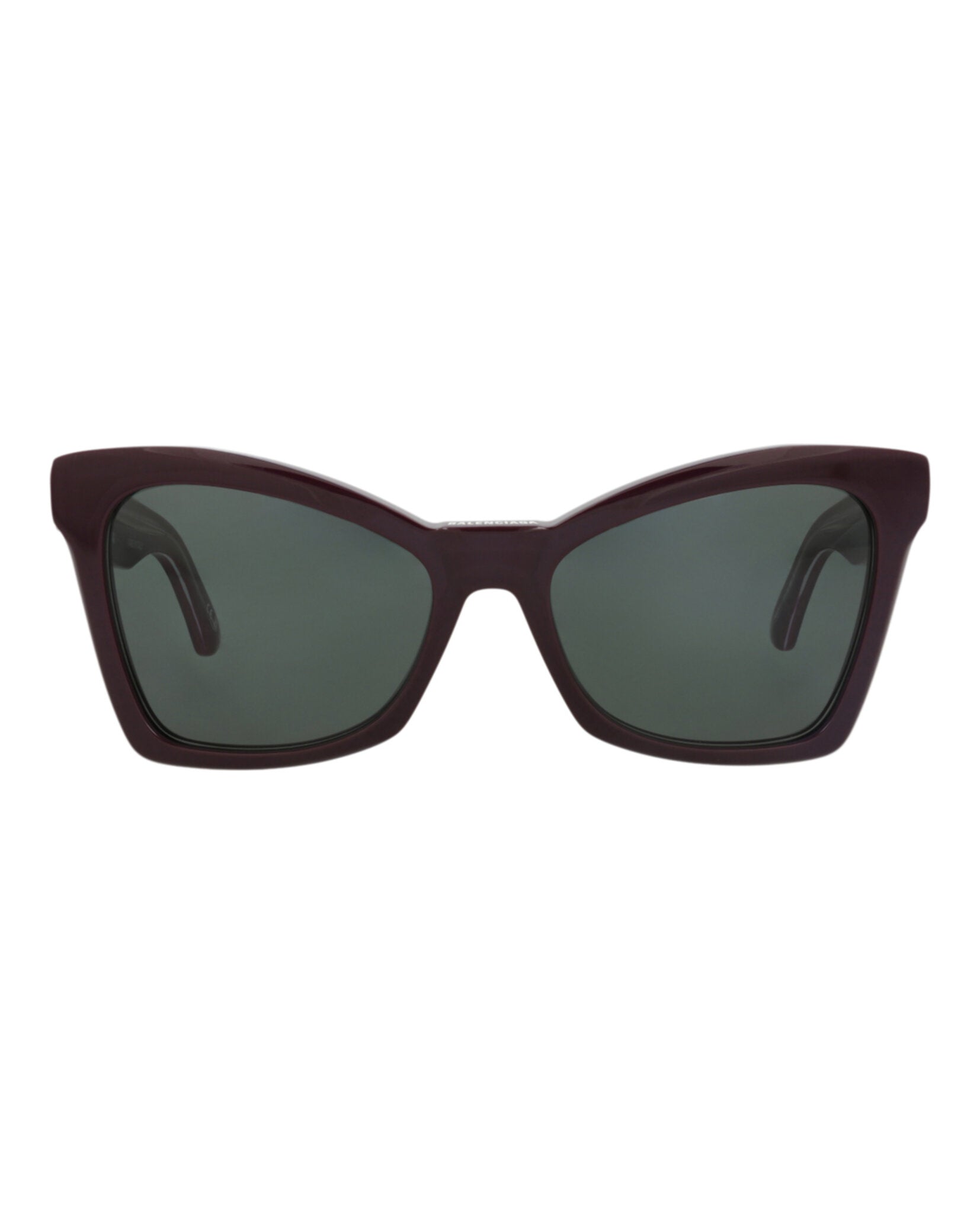 Balenciaga Balenciaga Womens Cat Eye Violet Violet Green Fashion Designer Eyewear