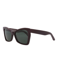 Balenciaga Balenciaga Womens Cat Eye Violet Violet Green Fashion Designer Eyewear