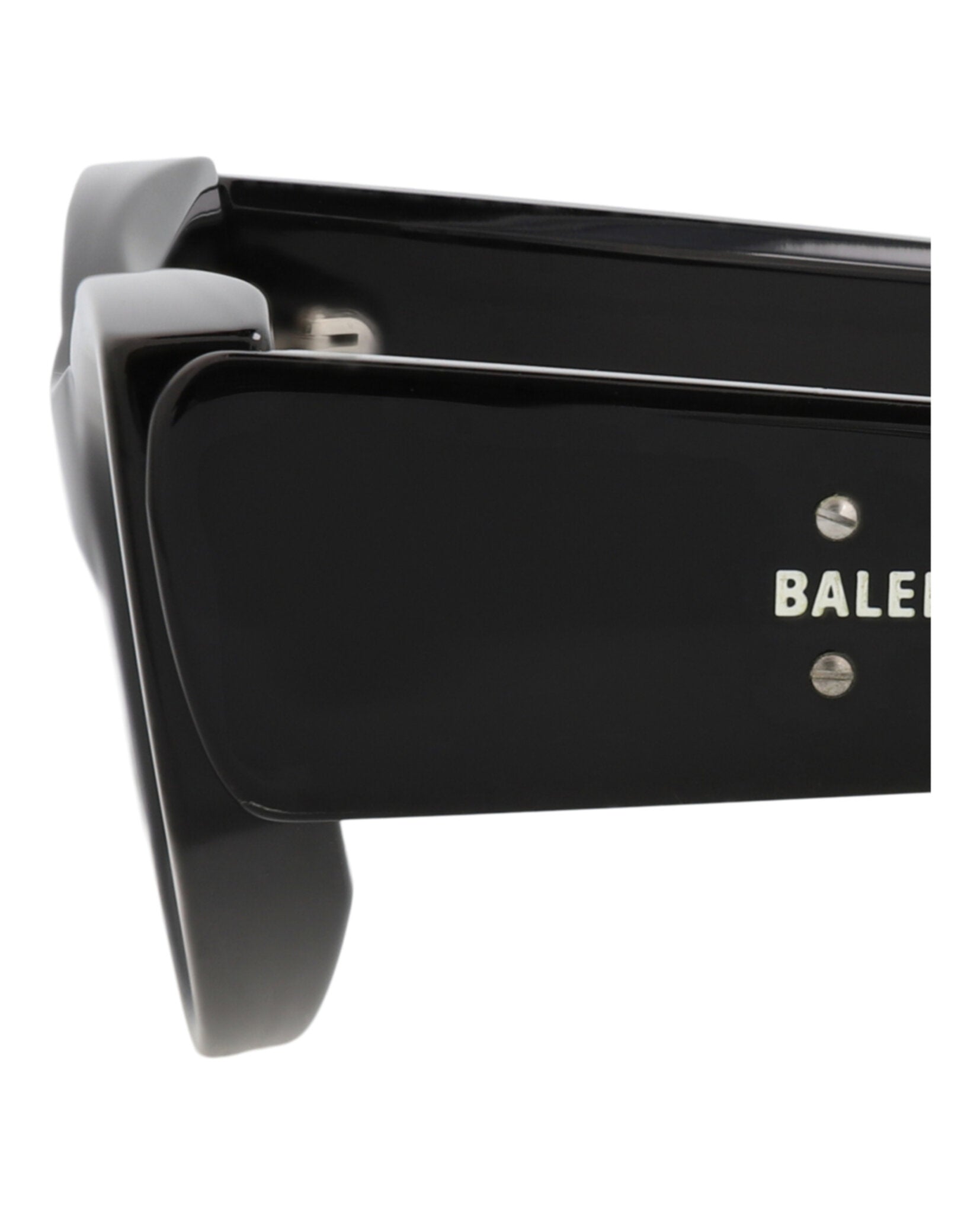 Balenciaga Womens Cat Eye Black Black Grey Fashion Designer Eyewear