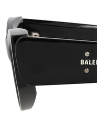 Balenciaga Womens Cat Eye Black Black Grey Fashion Designer Eyewear