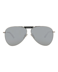 Balenciaga Balenciaga Unisex Aviator Silver Silver Silver Fashion Designer Eyewear