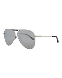 Balenciaga Balenciaga Unisex Aviator Silver Silver Silver Fashion Designer Eyewear