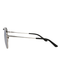 Balenciaga Balenciaga Unisex Aviator Silver Silver Silver Fashion Designer Eyewear
