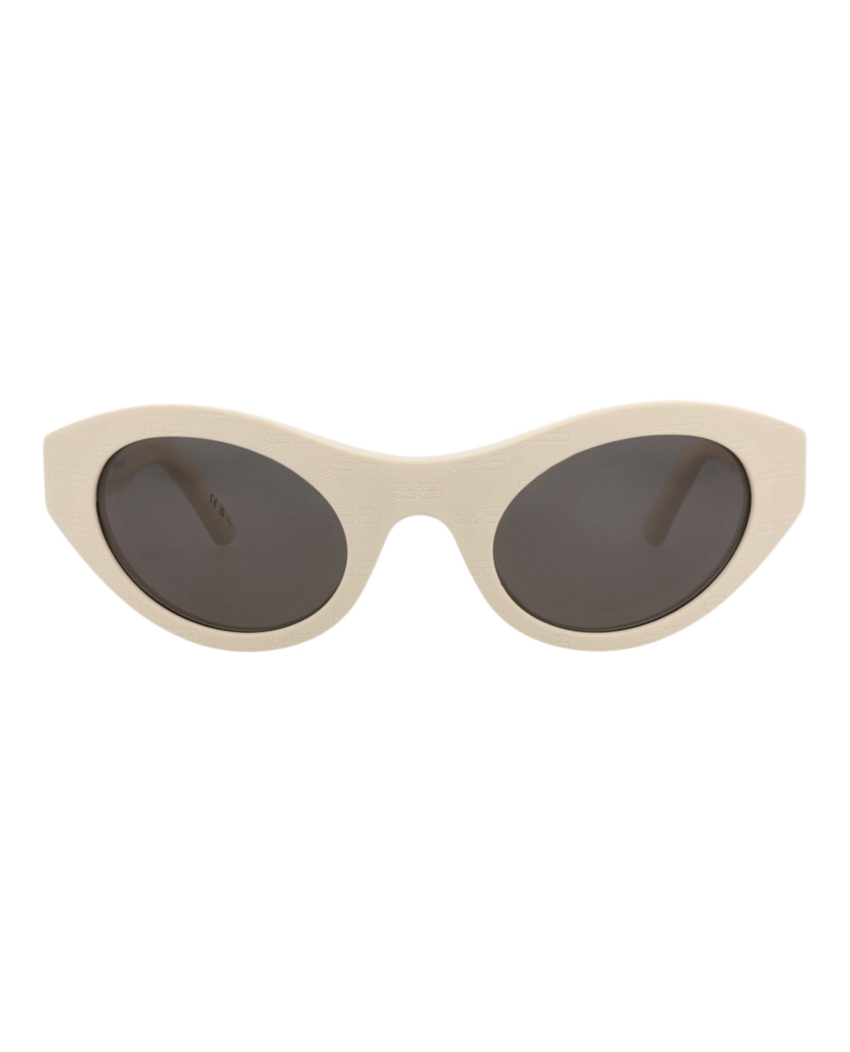 Balenciaga Balenciaga Unisex Cat Eye Beige Beige Grey Fashion Designer Eyewear