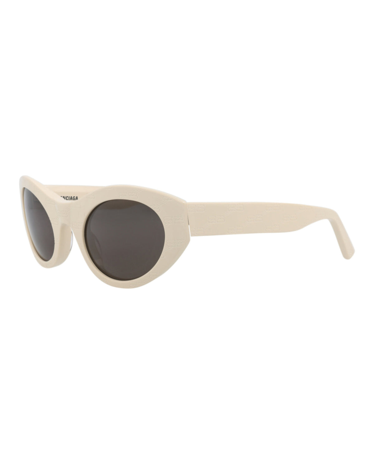 Balenciaga Balenciaga Unisex Cat Eye Beige Beige Grey Fashion Designer Eyewear