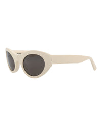 Balenciaga Balenciaga Unisex Cat Eye Beige Beige Grey Fashion Designer Eyewear
