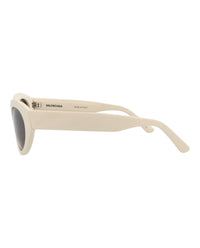 Balenciaga Balenciaga Unisex Cat Eye Beige Beige Grey Fashion Designer Eyewear