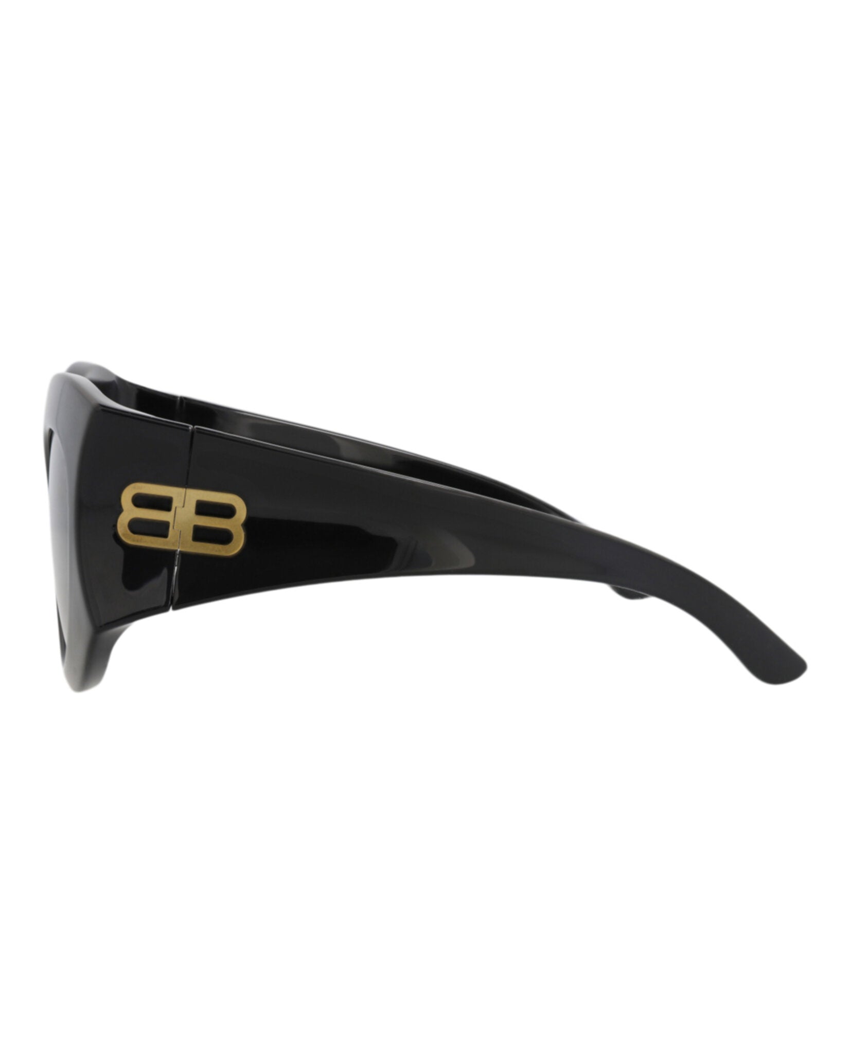 Balenciaga Womens Cat Eye Black Black Grey Fashion Designer Eyewear