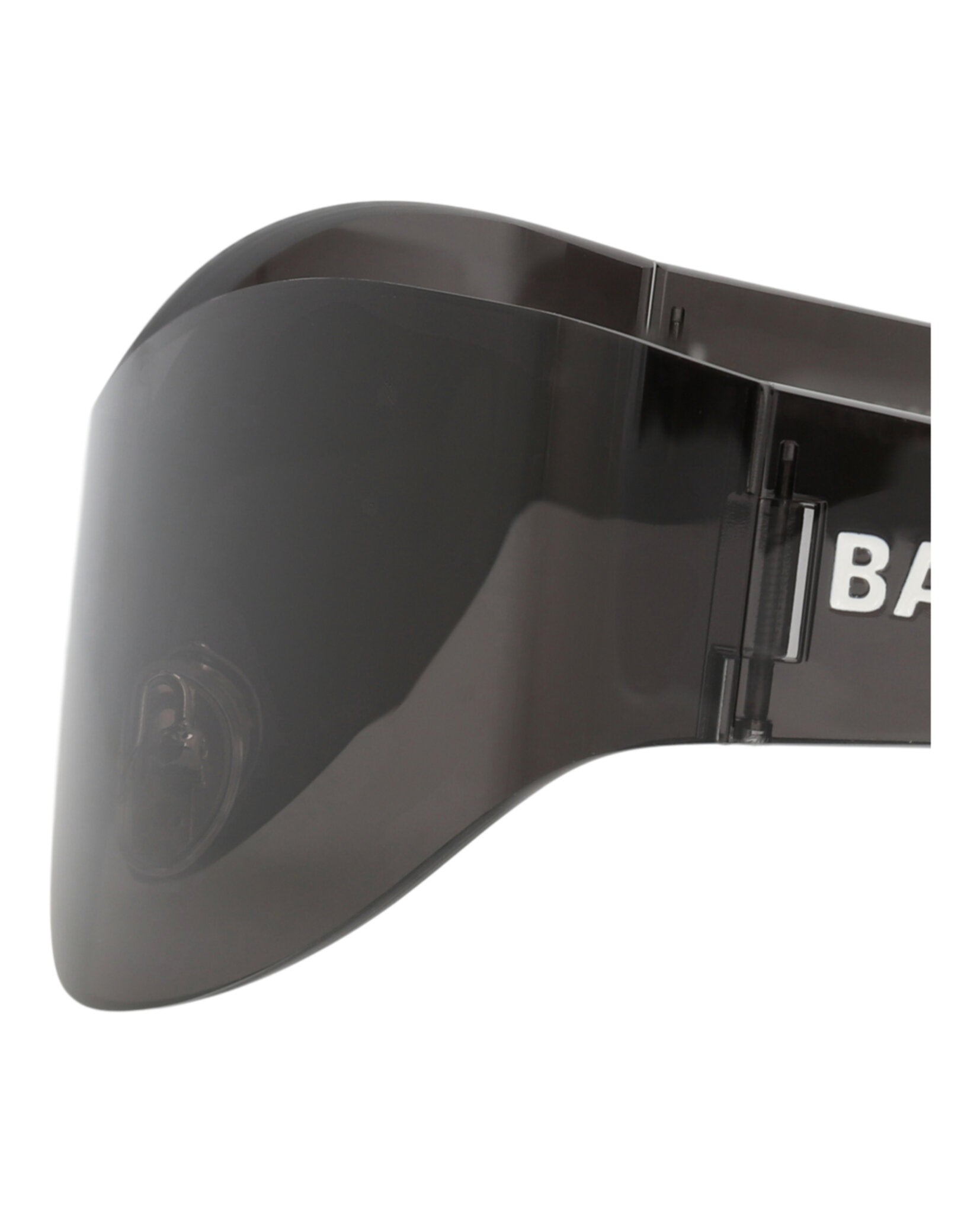 Balenciaga Womens Shield/Wrap Grey Grey Grey Fashion Designer Eyewear