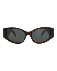Balenciaga Balenciaga Womens Cat Eye Havana Havana Green Fashion Designer Eyewear