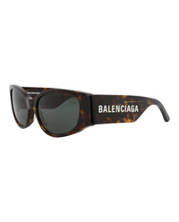 Balenciaga Balenciaga Womens Cat Eye Havana Havana Green Fashion Designer Eyewear