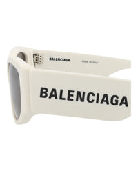 Balenciaga Womens Cat Eye White White Grey Fashion Designer Eyewear