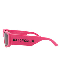 Balenciaga Balenciaga Womens Cat Eye Fuchsia Fuchsia Grey Fashion Designer Eyewear