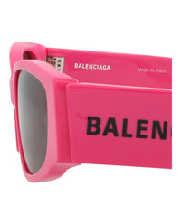 Balenciaga Balenciaga Womens Cat Eye Fuchsia Fuchsia Grey Fashion Designer Eyewear
