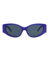 Balenciaga Womens Cat Eye Blue Blue Blue Fashion Designer Eyewear