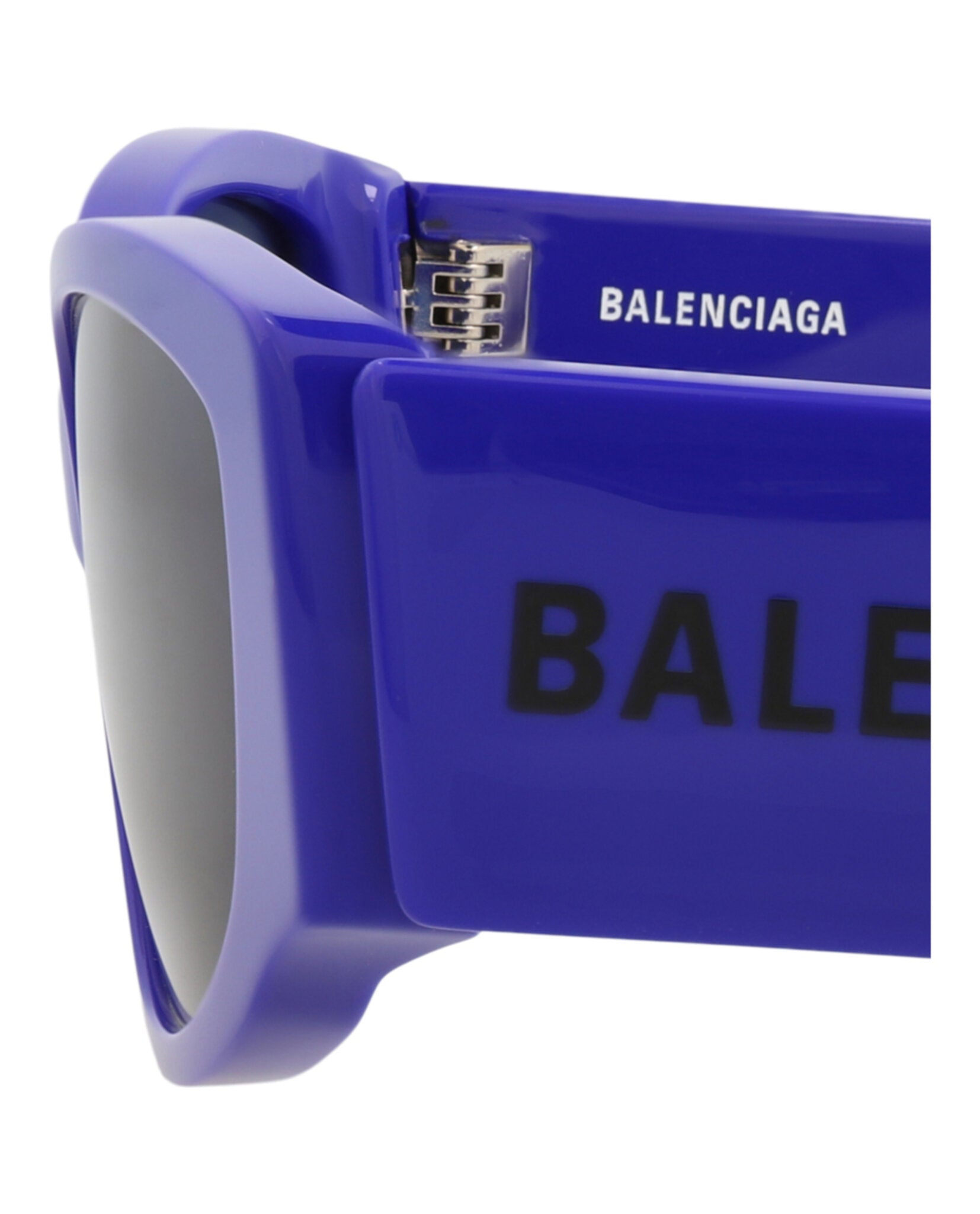 Balenciaga Womens Cat Eye Blue Blue Blue Fashion Designer Eyewear