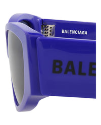 Balenciaga Womens Cat Eye Blue Blue Blue Fashion Designer Eyewear