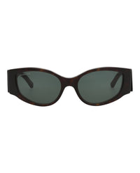 Balenciaga Balenciaga Womens Cat Eye Havana Havana Green Fashion Designer Eyewear