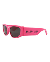 Balenciaga Balenciaga Womens Cat Eye Fuchsia Fuchsia Grey Fashion Designer Eyewear