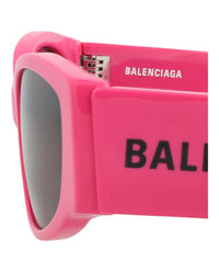 Balenciaga Balenciaga Womens Cat Eye Fuchsia Fuchsia Grey Fashion Designer Eyewear