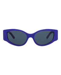 Balenciaga Womens Cat Eye Blue Blue Blue Fashion Designer Eyewear