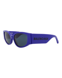 Balenciaga Womens Cat Eye Blue Blue Blue Fashion Designer Eyewear