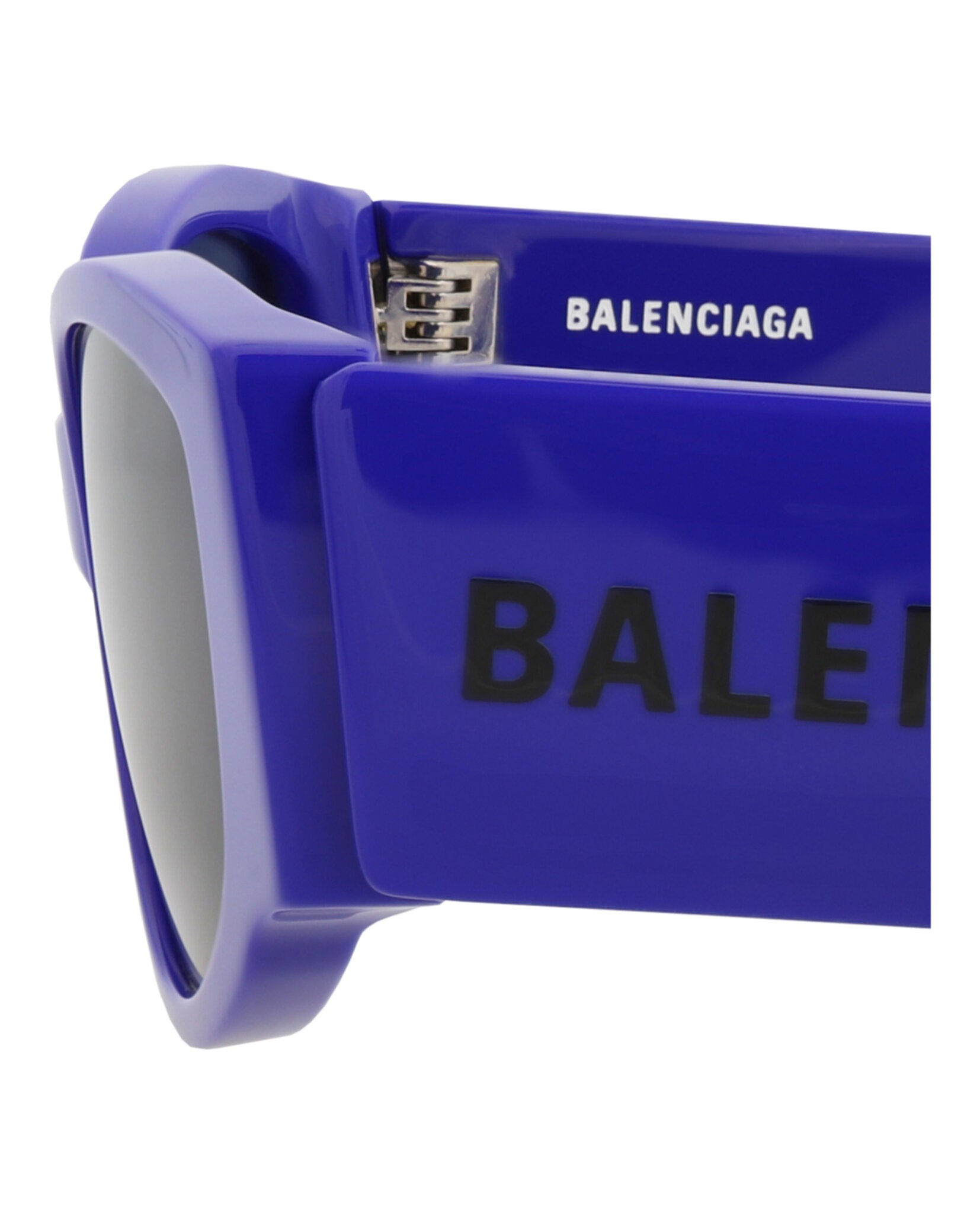 Balenciaga Womens Cat Eye Blue Blue Blue Fashion Designer Eyewear