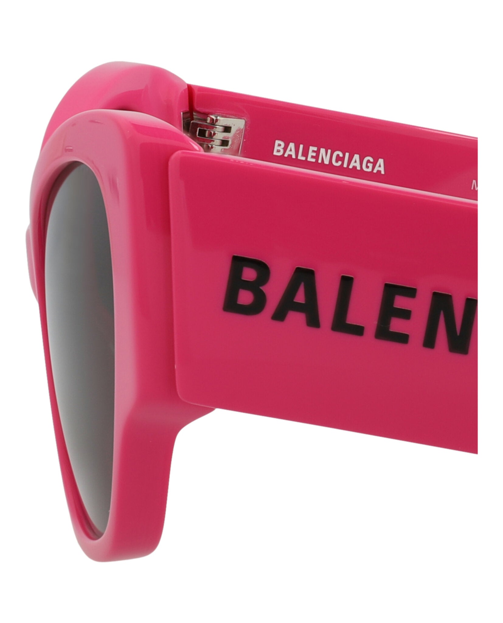 Balenciaga Balenciaga Womens Cat Eye Fuchsia Fuchsia Grey Fashion Designer Eyewear