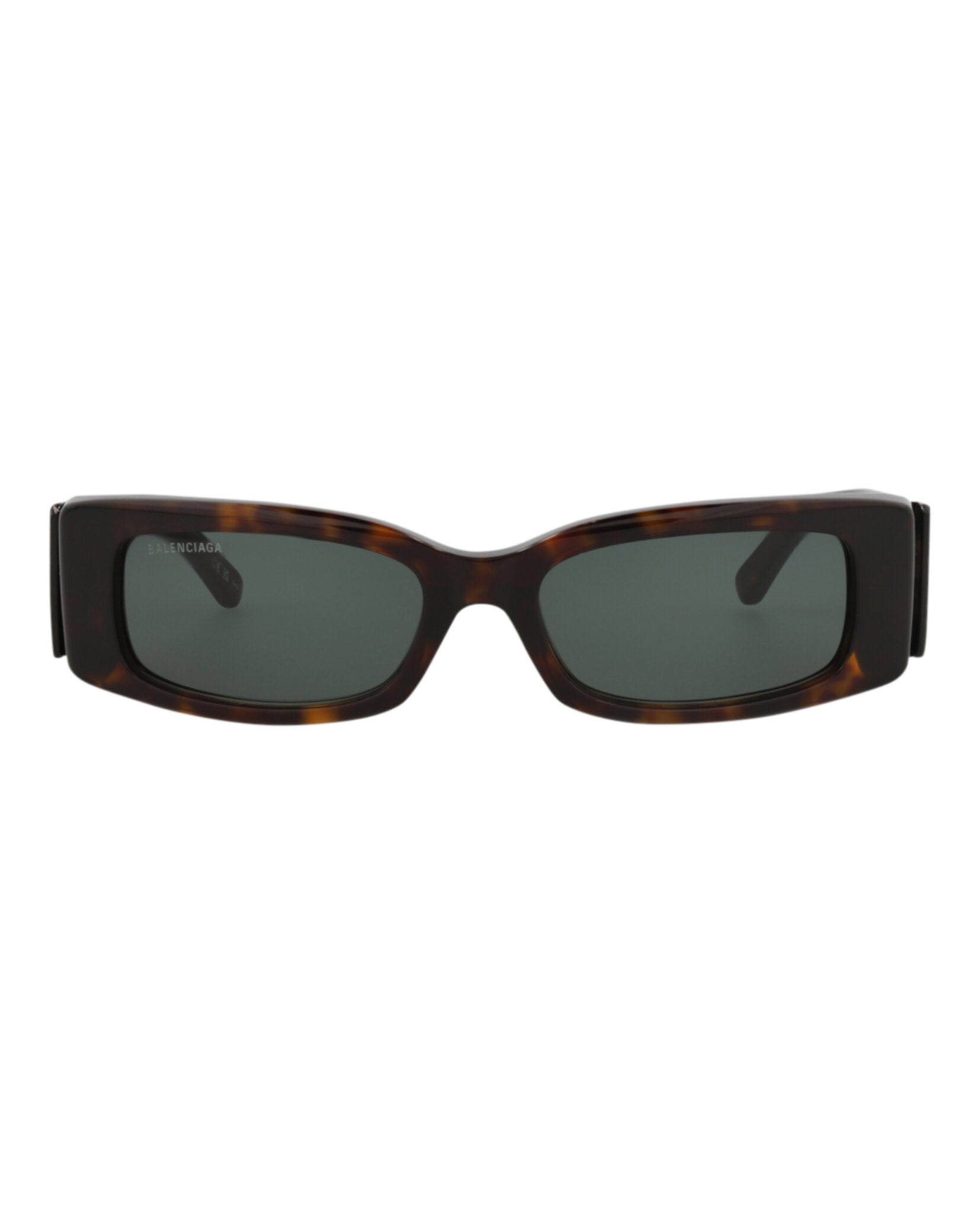 Balenciaga Balenciaga Womens Square/Rectangle Havana Havana Green Fashion Designer Eyewear