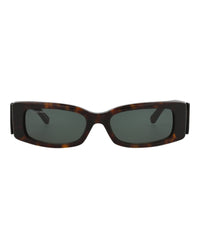 Balenciaga Balenciaga Womens Square/Rectangle Havana Havana Green Fashion Designer Eyewear