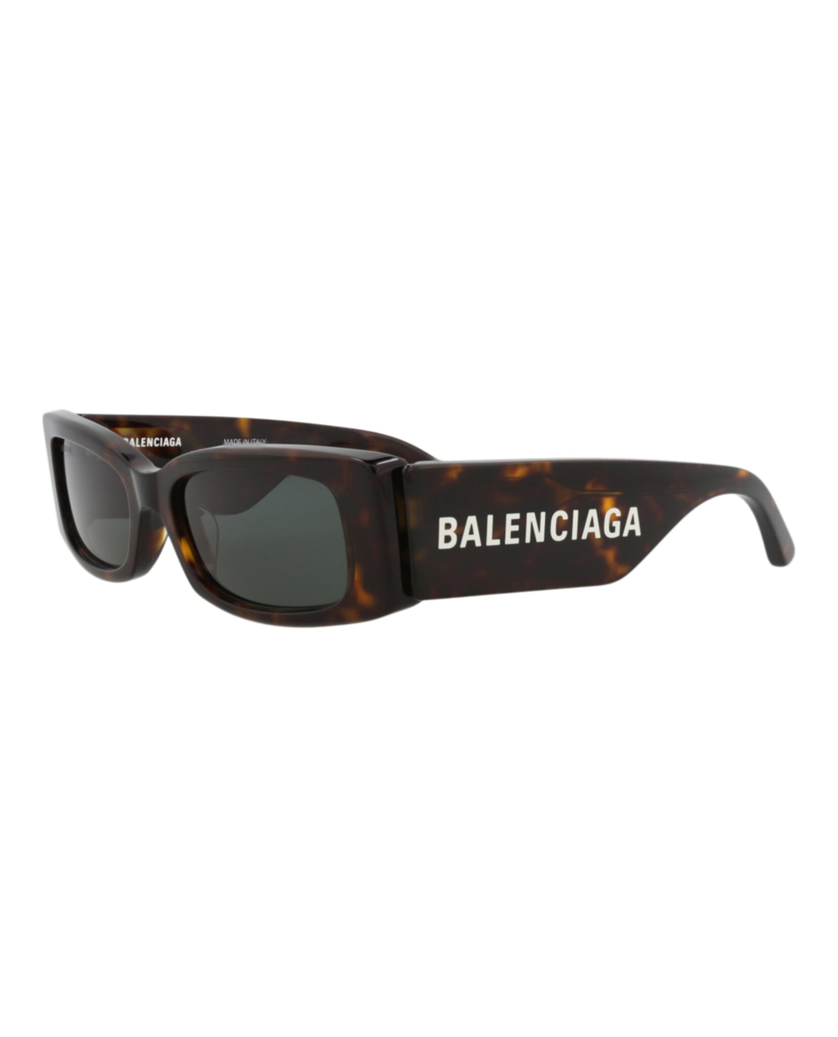 Balenciaga Balenciaga Womens Square/Rectangle Havana Havana Green Fashion Designer Eyewear