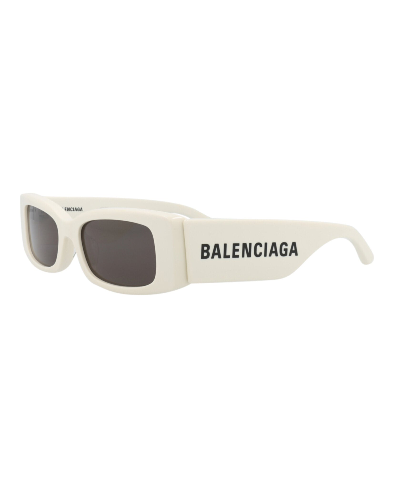 Balenciaga Balenciaga Womens Square/Rectangle White White Grey Fashion Designer Eyewear