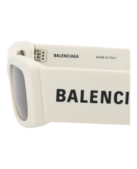 Balenciaga Balenciaga Womens Square/Rectangle White White Grey Fashion Designer Eyewear